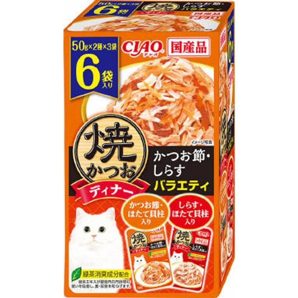 いなば　焼かつおディナー　鰹節しらすＶ　50ｇ&times;6, その他カラー１, その他サイズ１