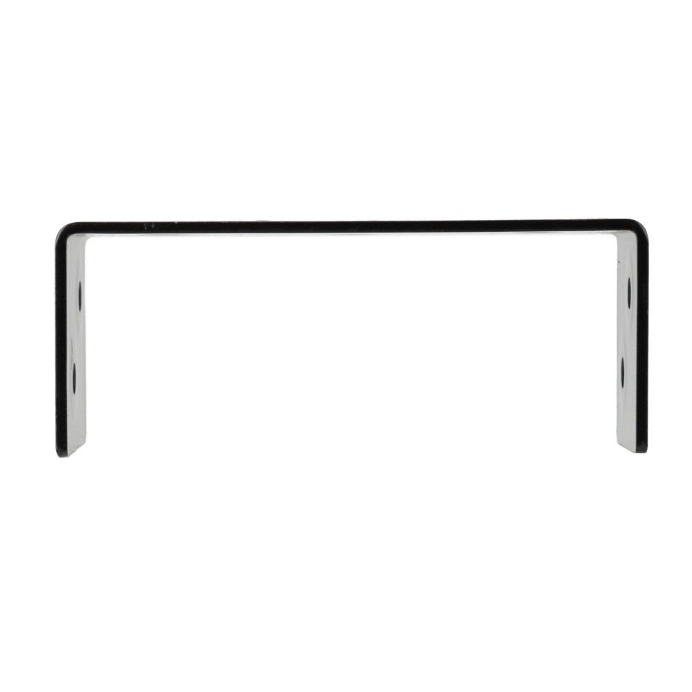 DAIDOHANT 2&times;4サポート コの字型 タイプ3 24-K3-BK, 黒, 1個入り
