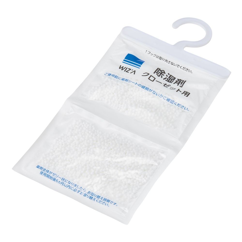 WIZ'A ウィザ　除湿剤　クローゼット用　４シート, クローゼット用, 4シート入り