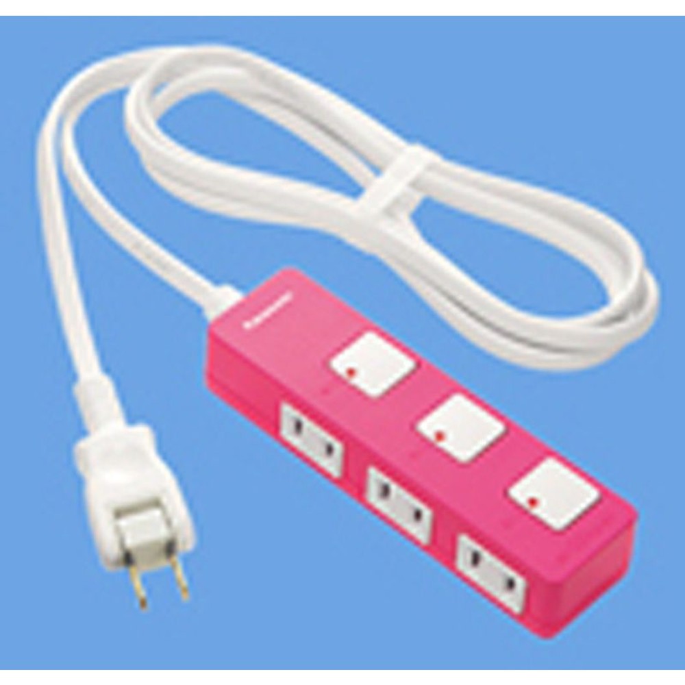 ザ・タップＺ　3個口2ｍ, オレンジ, 2.0m