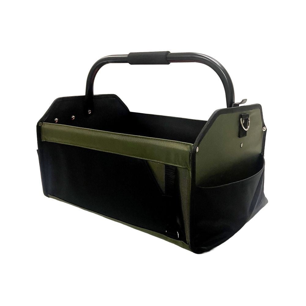 WIZ'A ウィザ　たためるハンドルツールバッグ　Ｌ, ブラック, Lサイズ