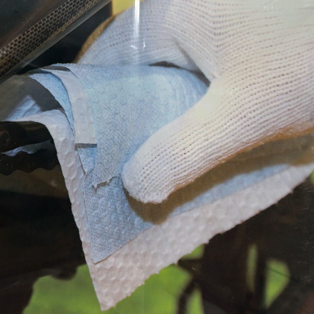 丈夫なロールウエス ２４×２８ｃｍ　１００枚, ブルー, ２４×２８ｃｍ　１００枚