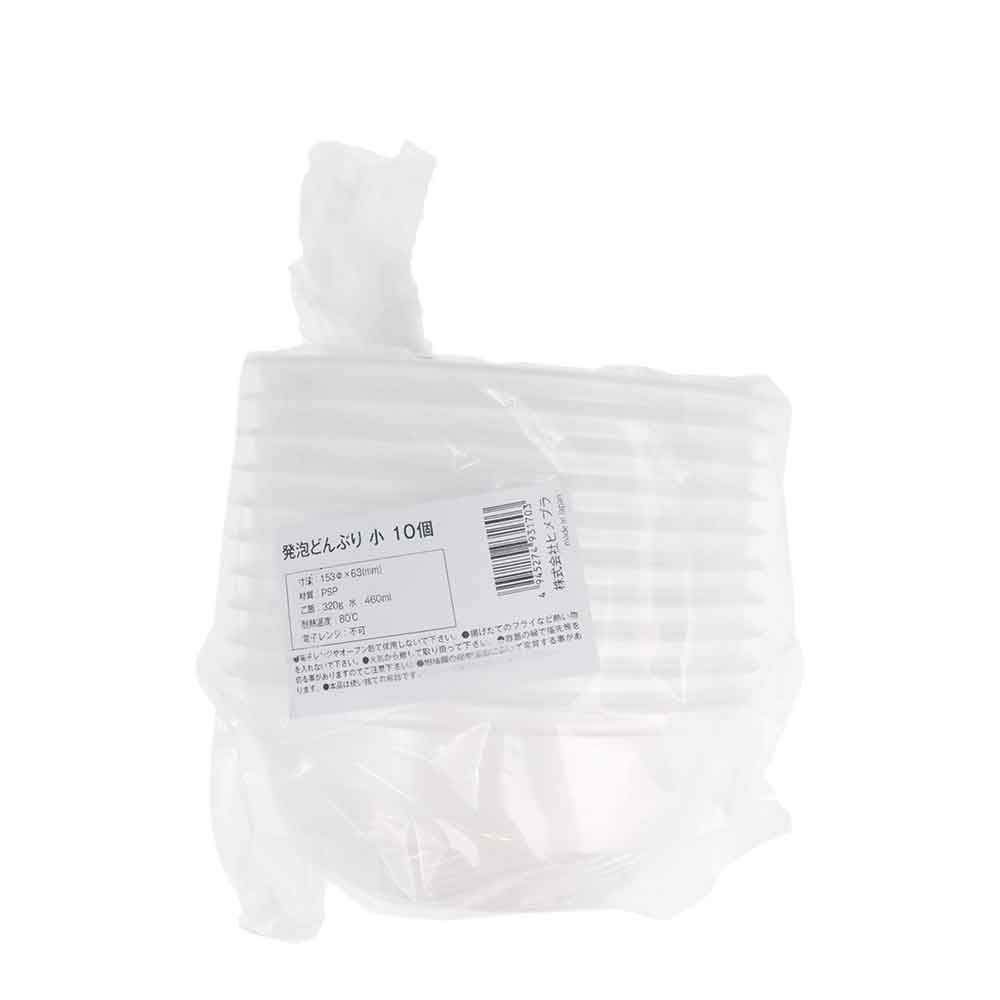 発泡どんぶり, 白（500ml）, 500ml