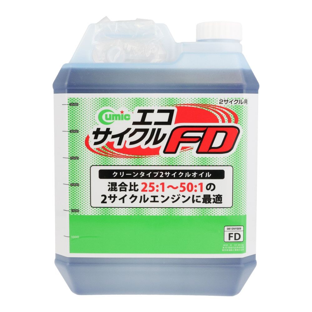 ALS キューミックエコ2サイクル FD 4L, 青, 4.0L