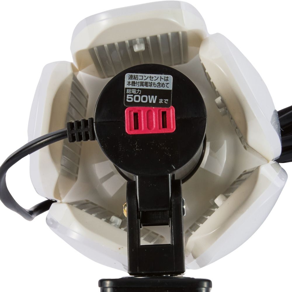 WIZ'A ウィザ 羽根型投光器５枚羽根６０Ｗ, HAGI-60, 本体 60W