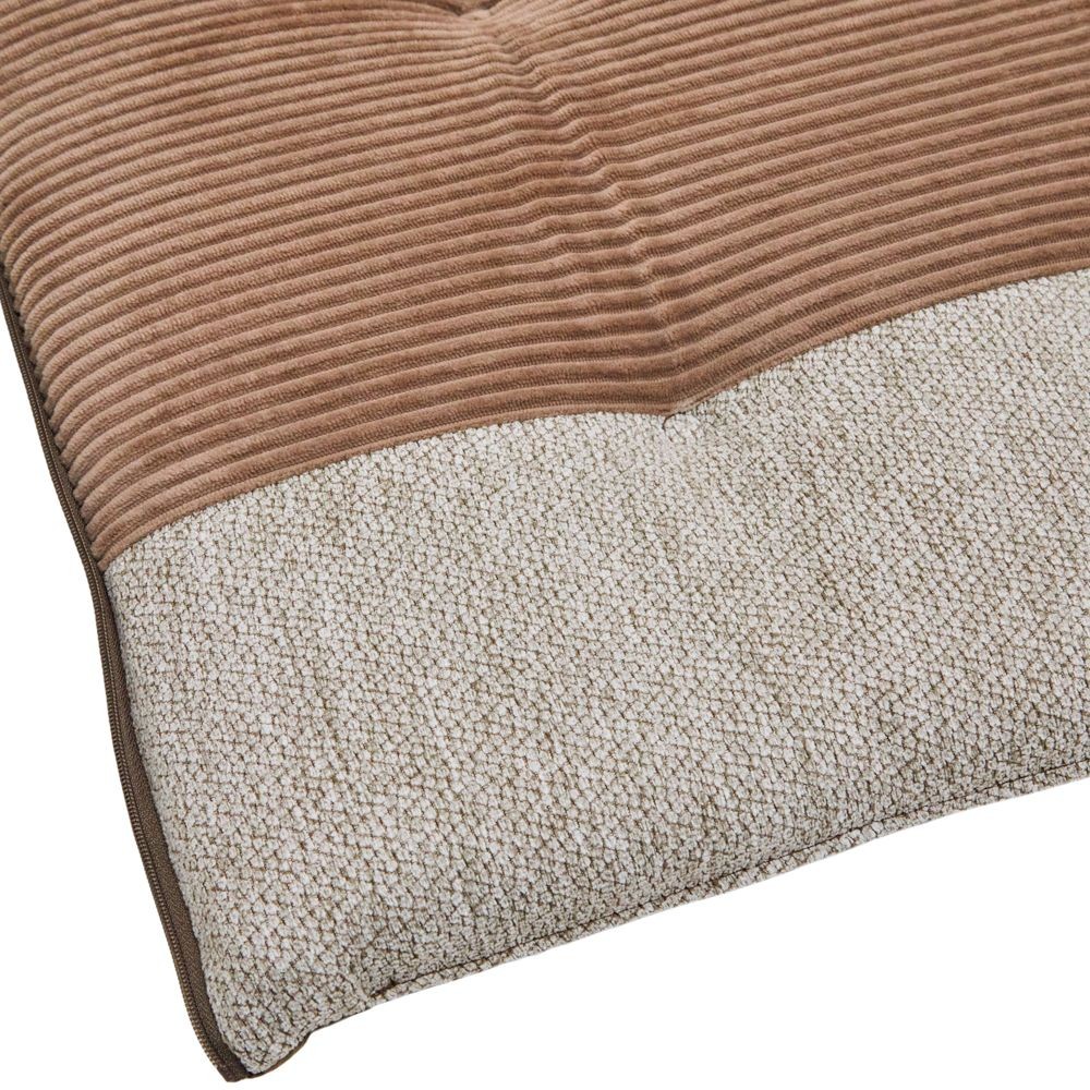 WIZ'A　ウィザ　断熱シート入あったか繋げるソファパット４３Ｘ５０ＢＲ, ブラウン, 43&times;50cm