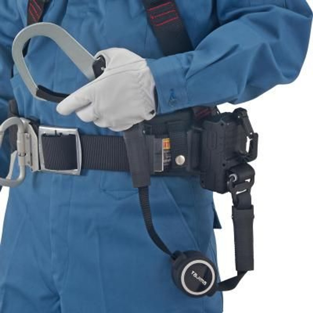 TAJIMA（タジマ） 胴ベルト用ERリール縦型 L1　B1ER150-TL1, ブラック, 胴ベルト用