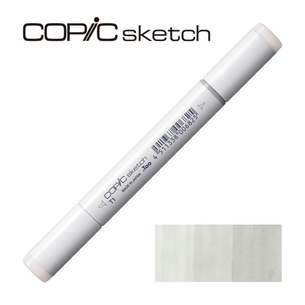 コピックスケッチ T-1 トナーグレイ No.1,  T-1 トナーグレイ, スケッチ