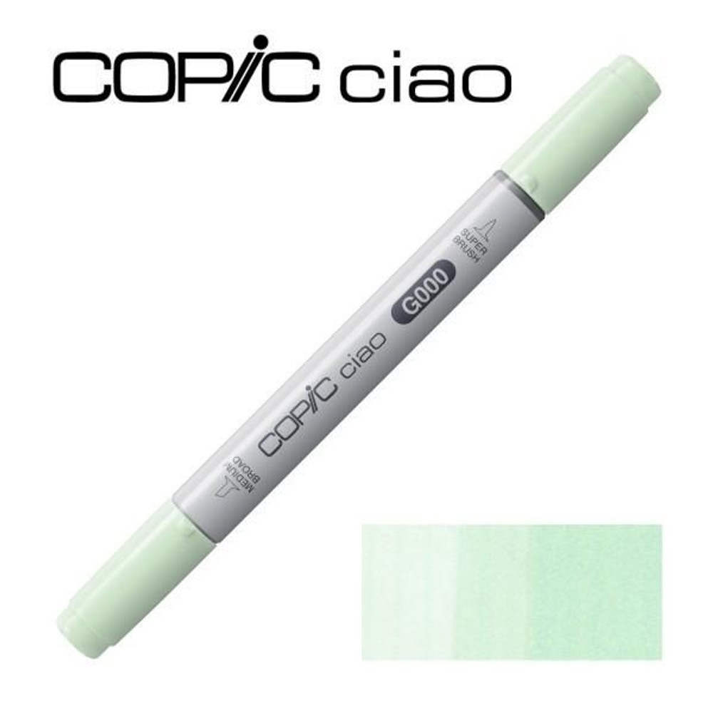 コピックチャオ G000 ペール・グリーン, コピックチャオ G000 ペール, スケッチ
