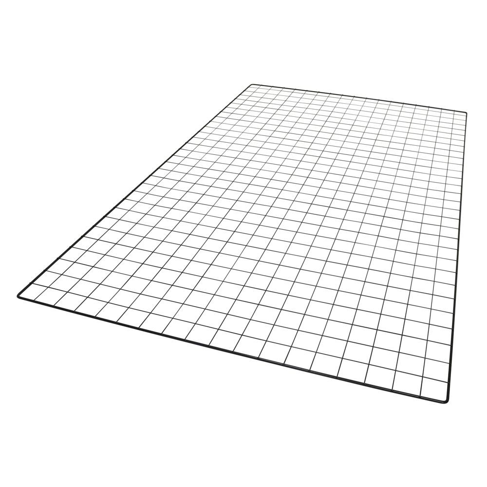 メッシュパネル ９００ｍｍ幅 黒, 黒(1500), 長さ1500mm