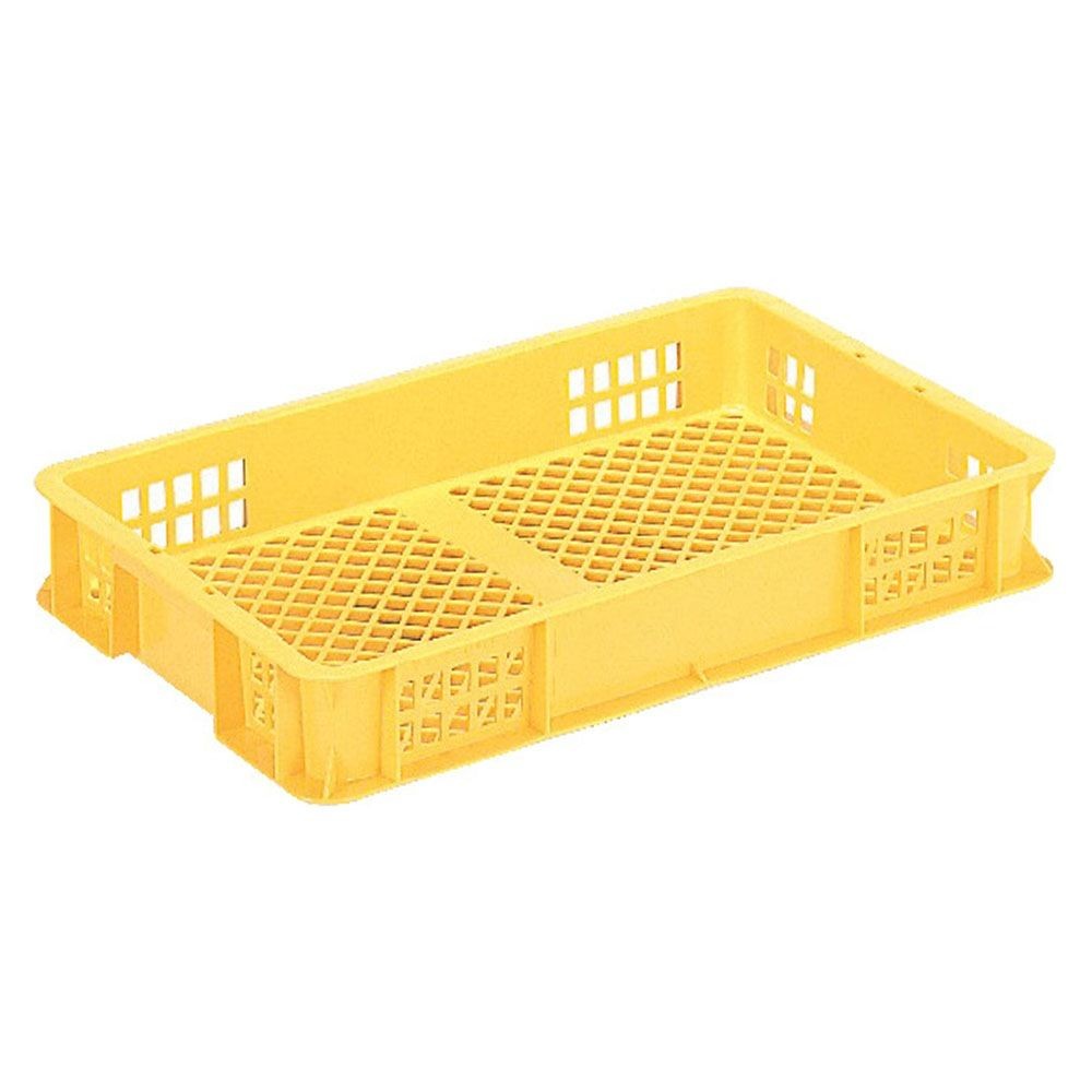 サンコー サンテナー B#19-2 イエロー 101305-00 ×10個セット【メーカー直送・代引不可】【法人限定】, イエロー, 10P