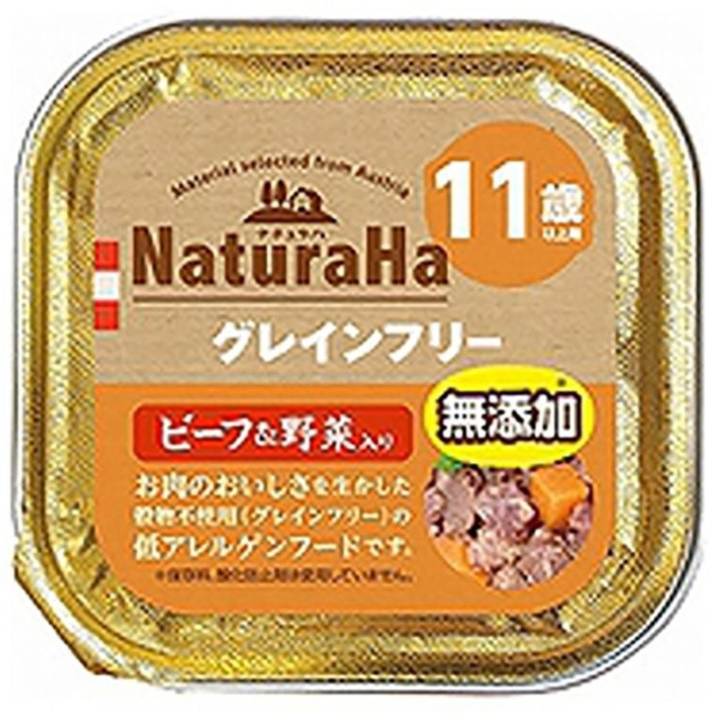 ナチュラハ　グレインフリー　ビーフ＆野菜11歳以上用100ｇ, その他カラー１, その他サイズ１