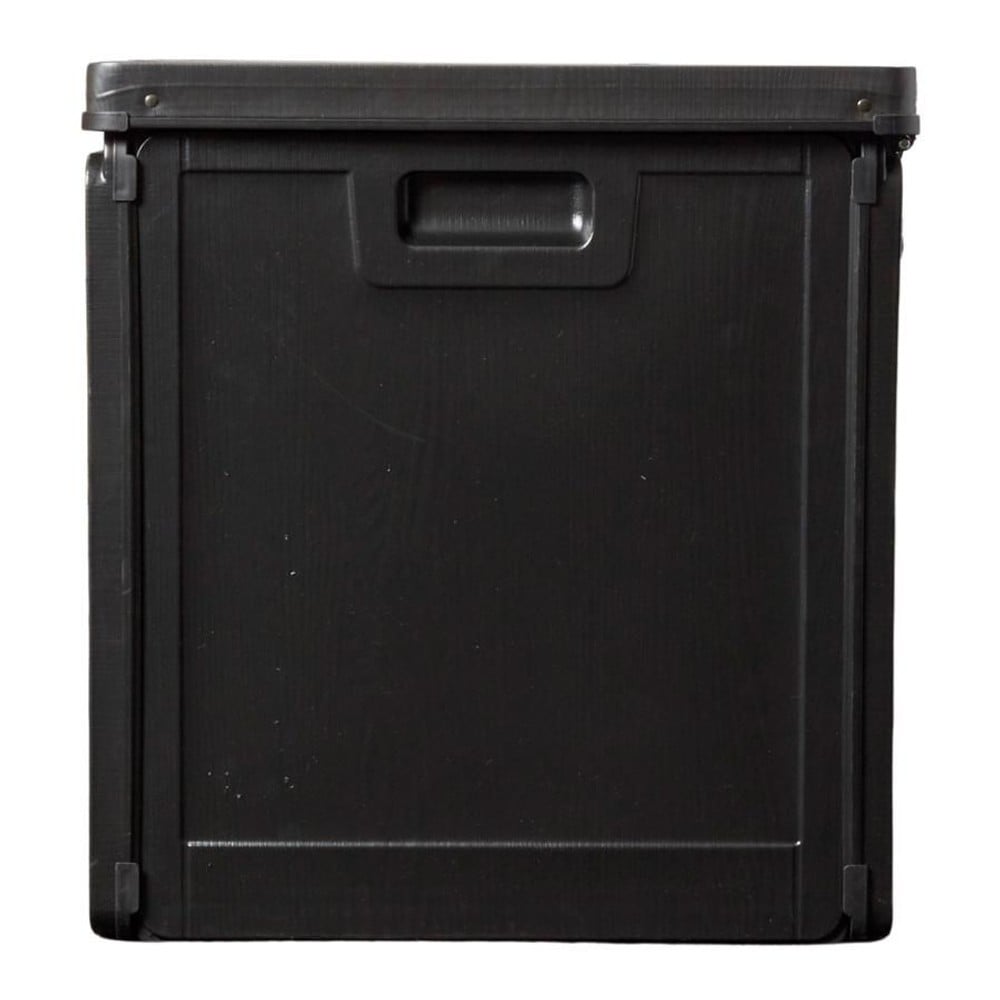 大型屋外分別ストッカー  約190L, ブラック, 190L