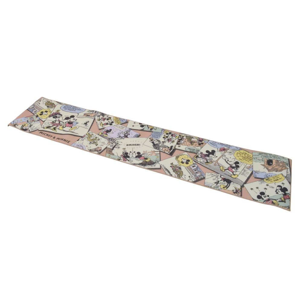 洗える　キッチンマット　約５０Ｘ２４０ＣＭ　コミック, ベージュ, 50×240cm