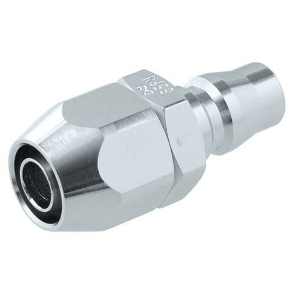 日東工器 ナットカプラ プラグ 85PN, シルバー, 85PN