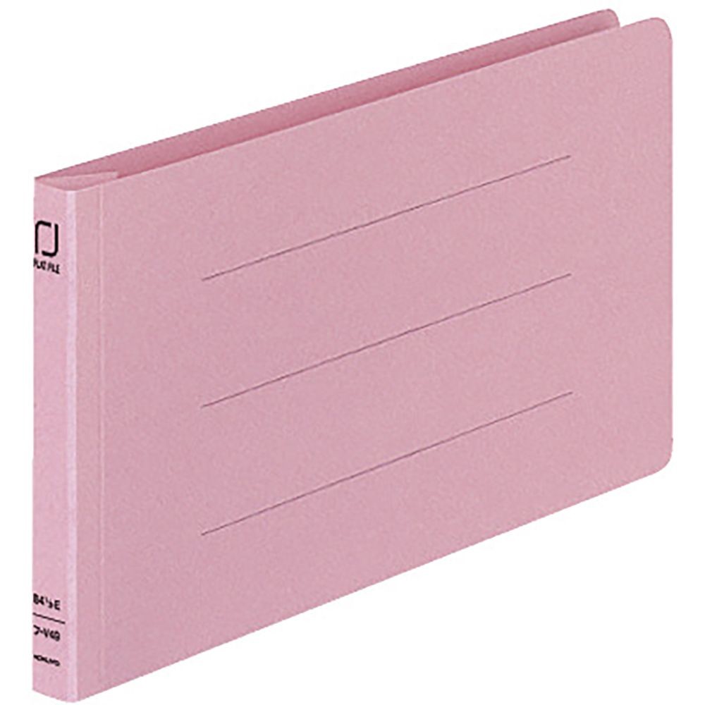 コクヨ　統一伝票用フラットファイル　ピンク　フーＶ４９Ｐ, ピンク, B4 1/3-E
