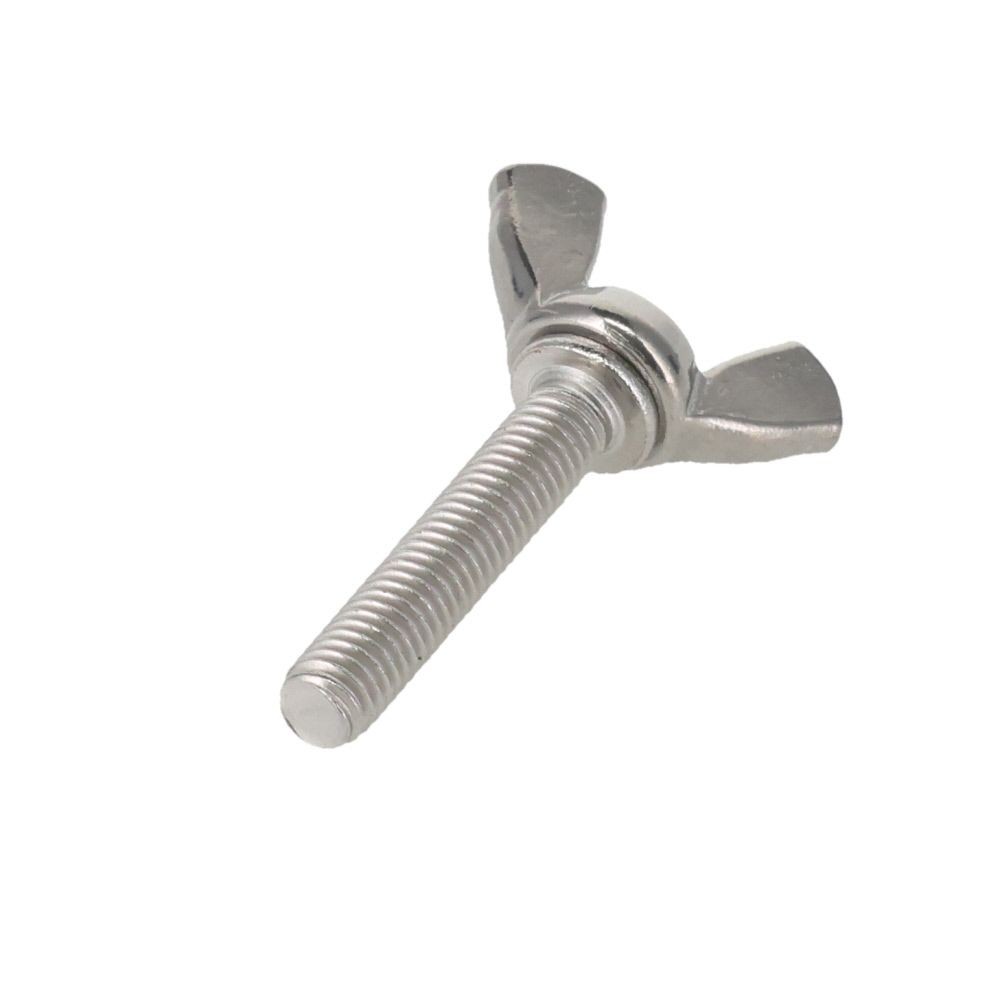 ステンレス　蝶ボルト　Ｍ５&times;２５　１入, シルバー, M5&times;25mm