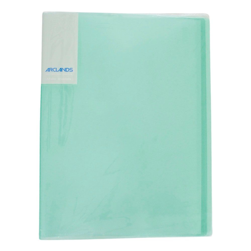 ウイザ WIZ'A透明クリアブックＡ4 40P, クリア, A4 40ポケット