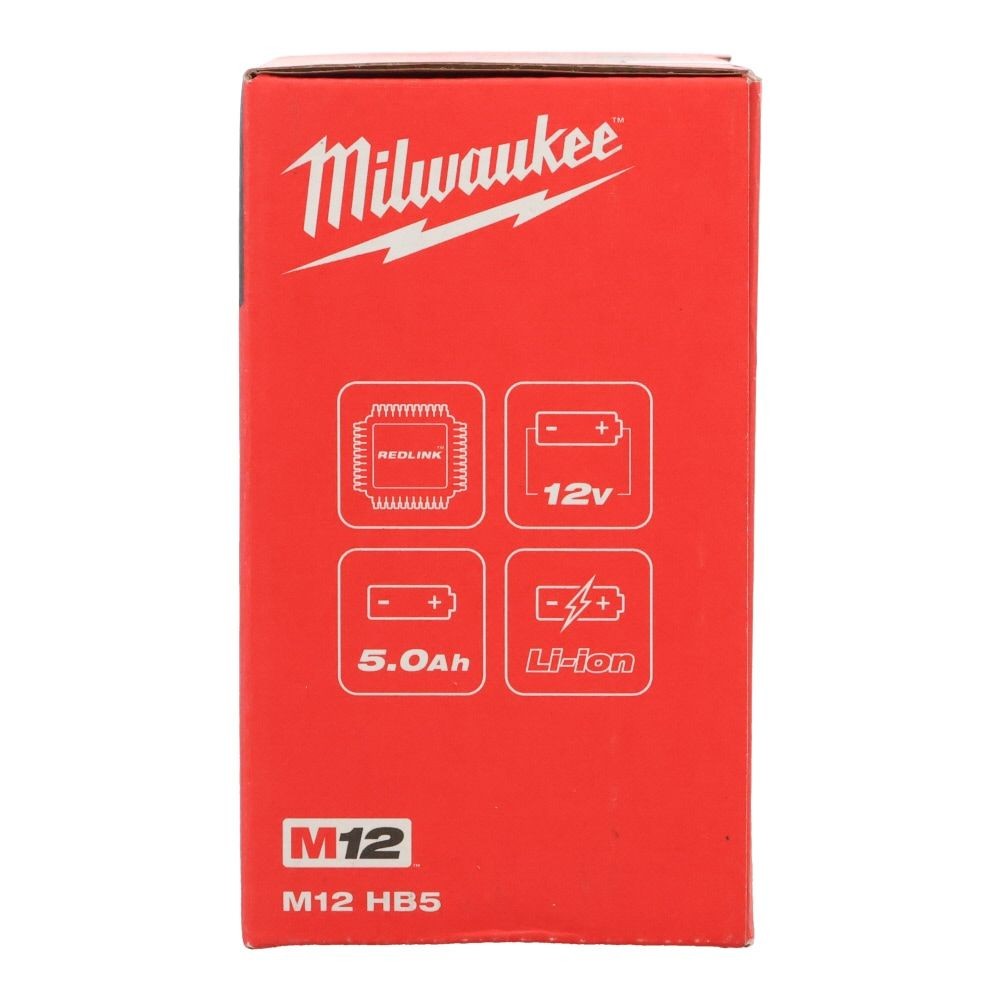 M12 5.0Ah パワーブーストバッテリー, 5.0mA, 12V