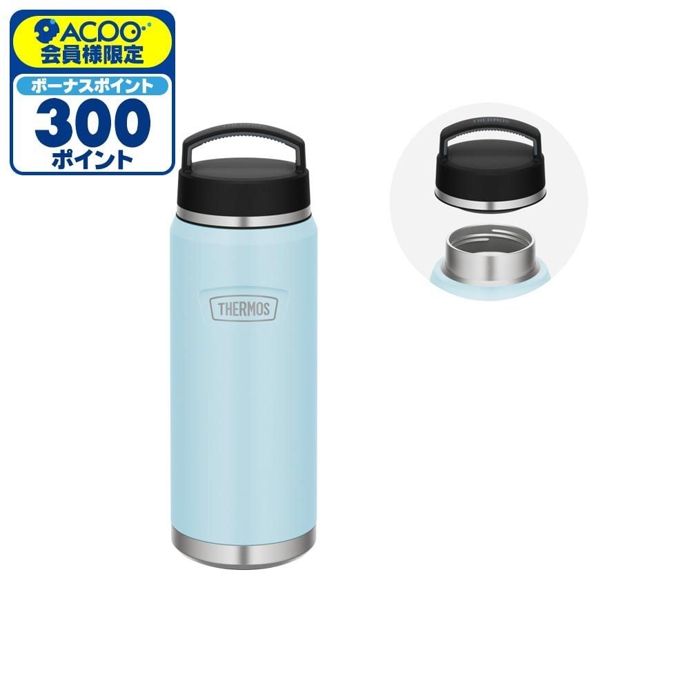 サーモス　ハイドレーションボトル　１．２L　ＡＳＨＡー１２００　ＧＬＣ, グレイシャー, 1.2L