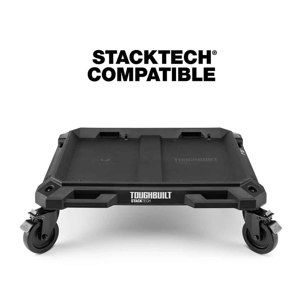 TOUGHBUILT（タフビルト）STACK TECH(スタックテック) 　ドーリーカート, ブラック, TB-B1-T-10