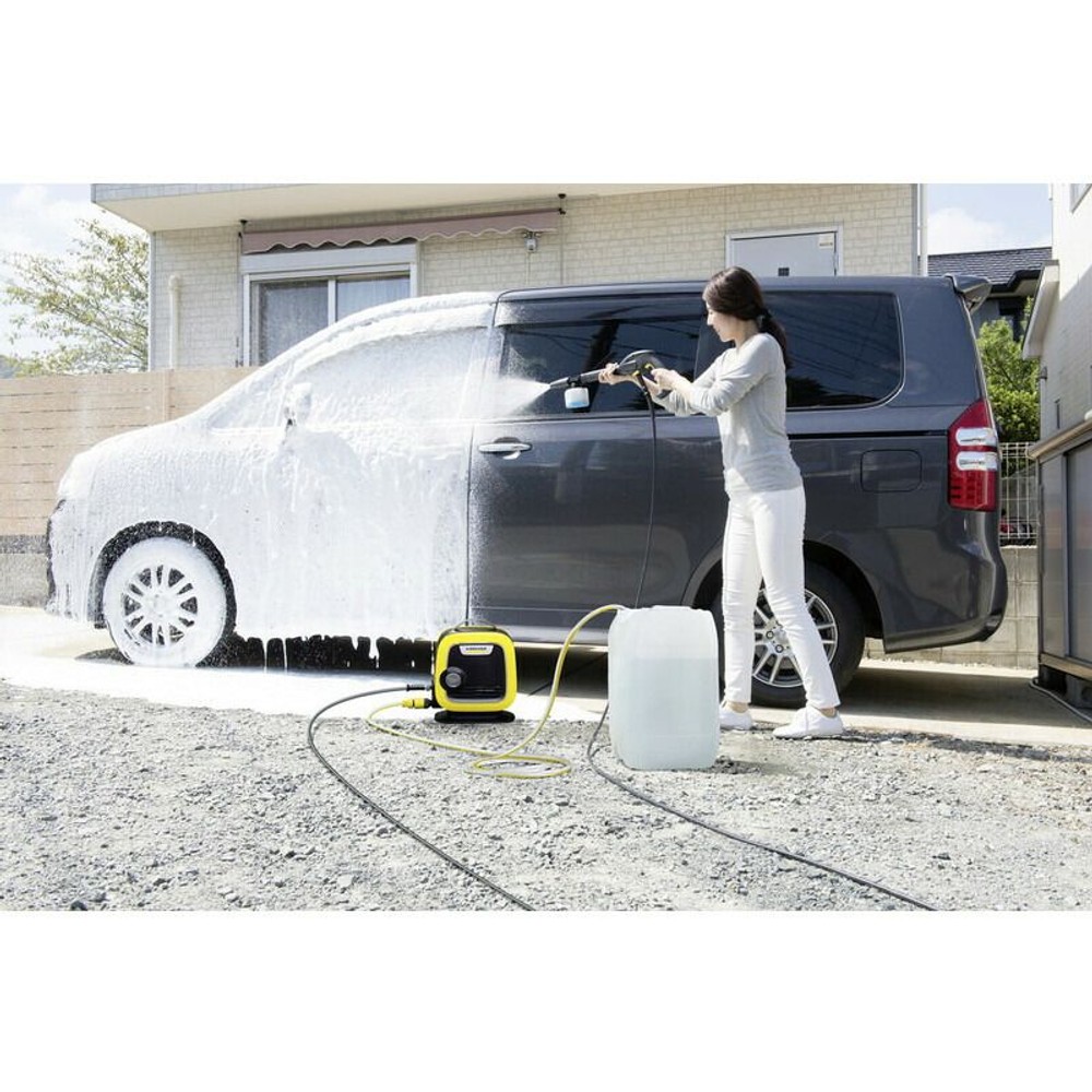 ケルヒャー　自吸・水道兼用ホースセット3ｍ, イエロー, 3m