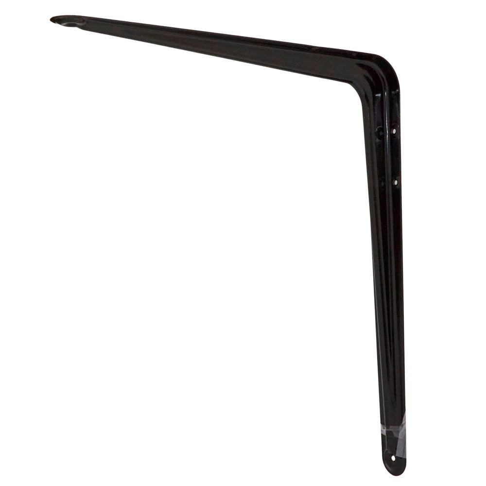 Ｌ型棚受（ブロンズ）　３５０&times;４００, ブロンズ, 350&times;400mm