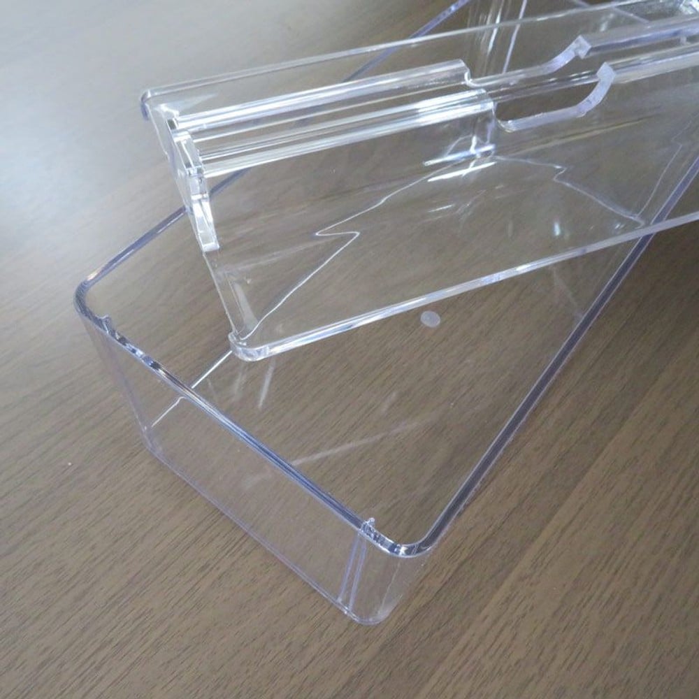 サッと取り出せるペーパータオルケース , クリア, ケースのみ
