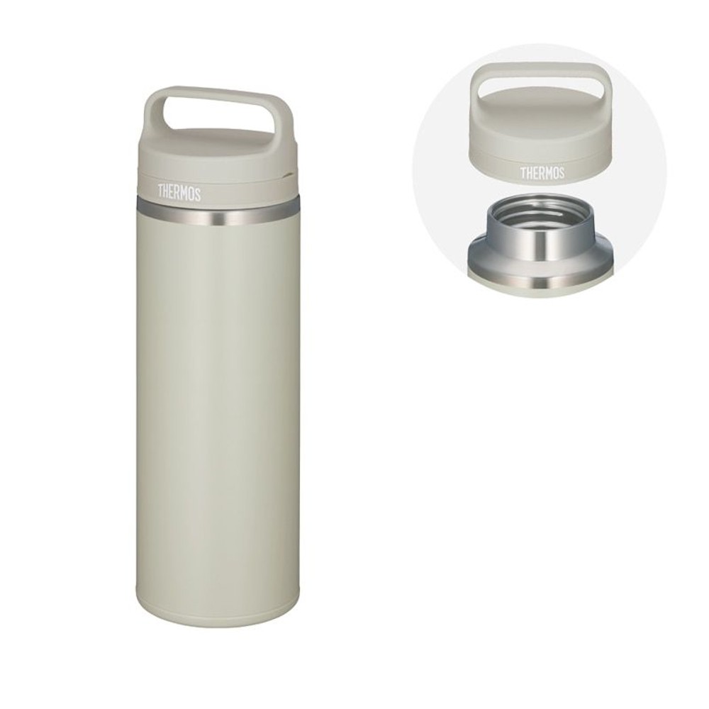 サーモス　真空断熱ケータイマグ ＪＯＷー８００ ＳＮＤＳ, サンドストーン, 0.8L