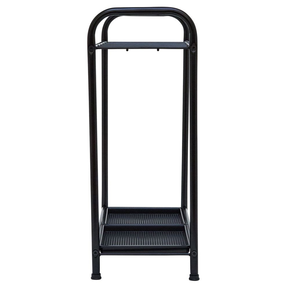 スチール傘立て　１５本用　ブラック, ブラック, 15本用