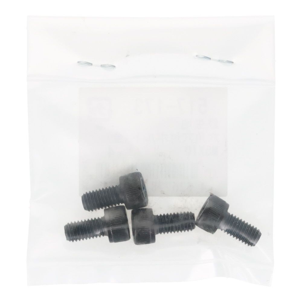六角穴付ボルト（全）　鉄生地　Ｍ５&times;１０　４入, ボルト, M5&times;10