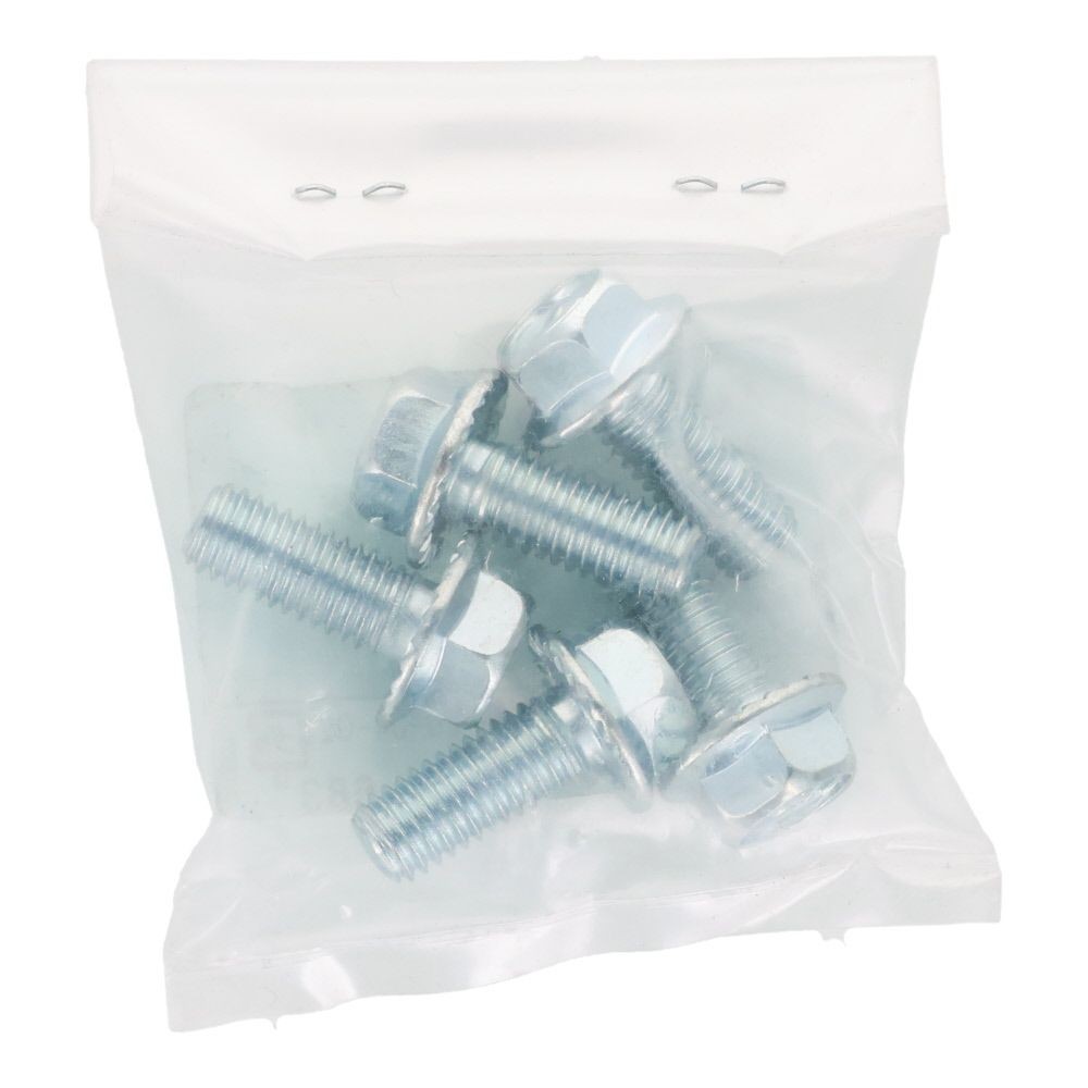 ７Ｔフランジボルト　セレート付き　鉄　三価クロメート　Ｍ８&times;２０　５本入り, ボルト, M8&times;20