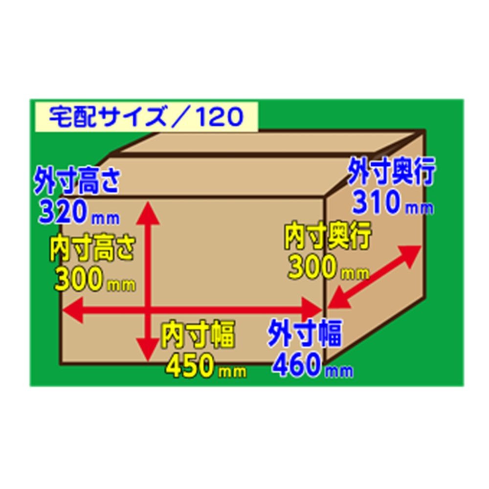 １１７　ダンボール　４５０×３００×３００, -, 120