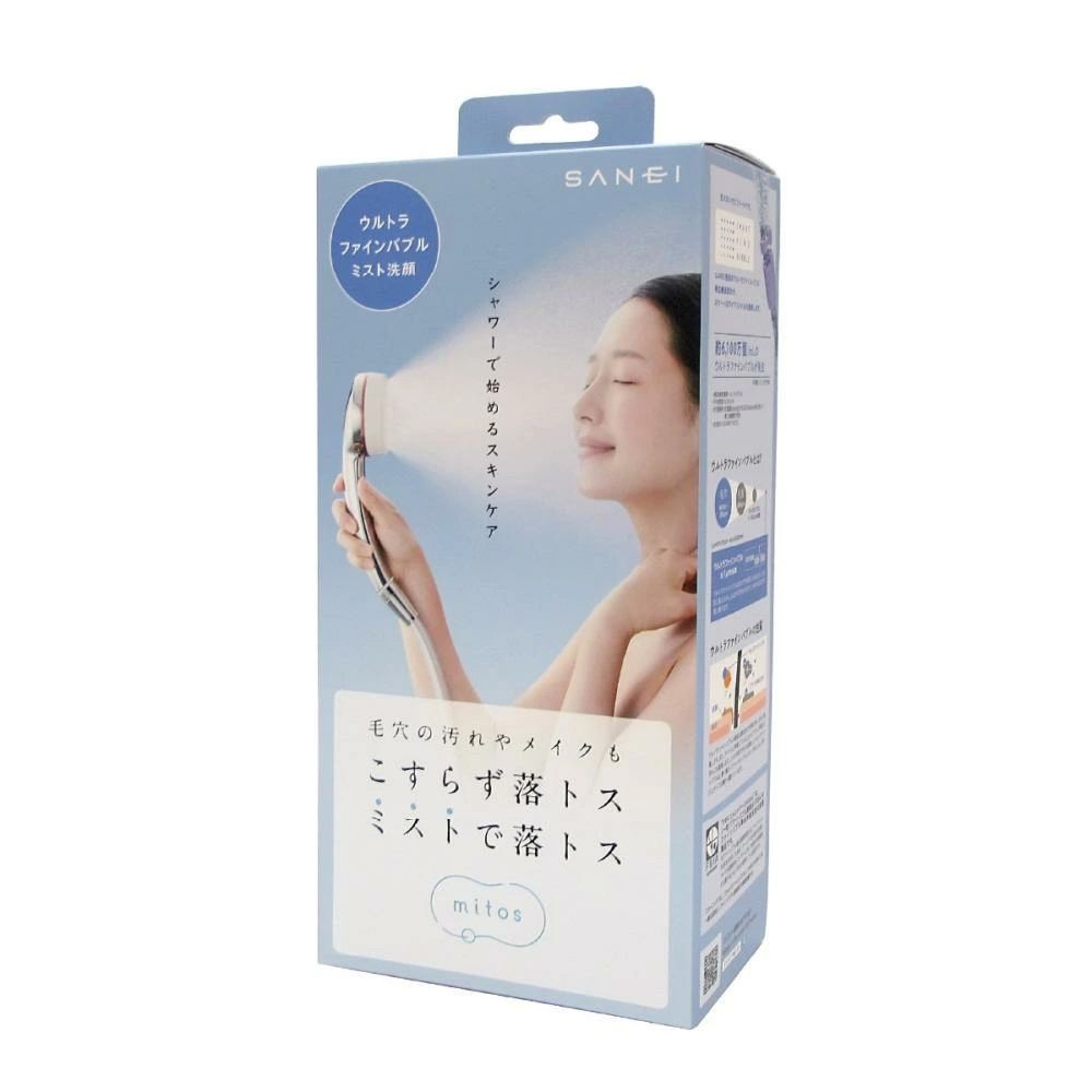 SANEI ファインバブルミストシャワー mitos PS3063-81XA, メタリック, PS3063-81XA