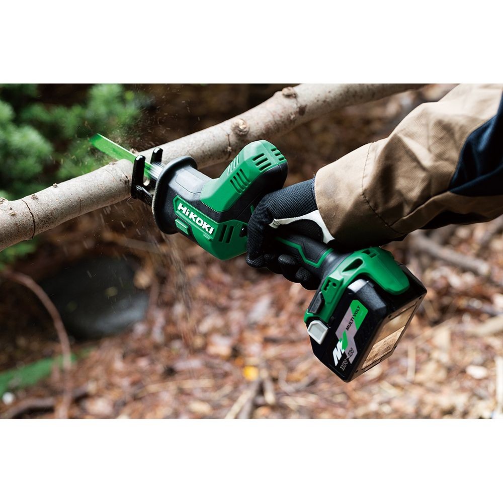 ハイコーキ　HIKOKI １８Ｖセーバソー（蓄電池１個、充電器付き） CR18DA (XPZ), グリーン, CR18DA (XPZ)