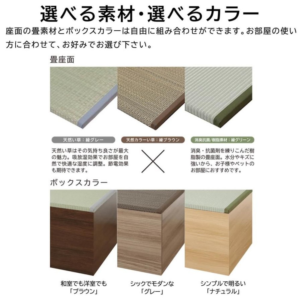 畳ボックス  ロー 樹脂製, グレー, その他サイズ１