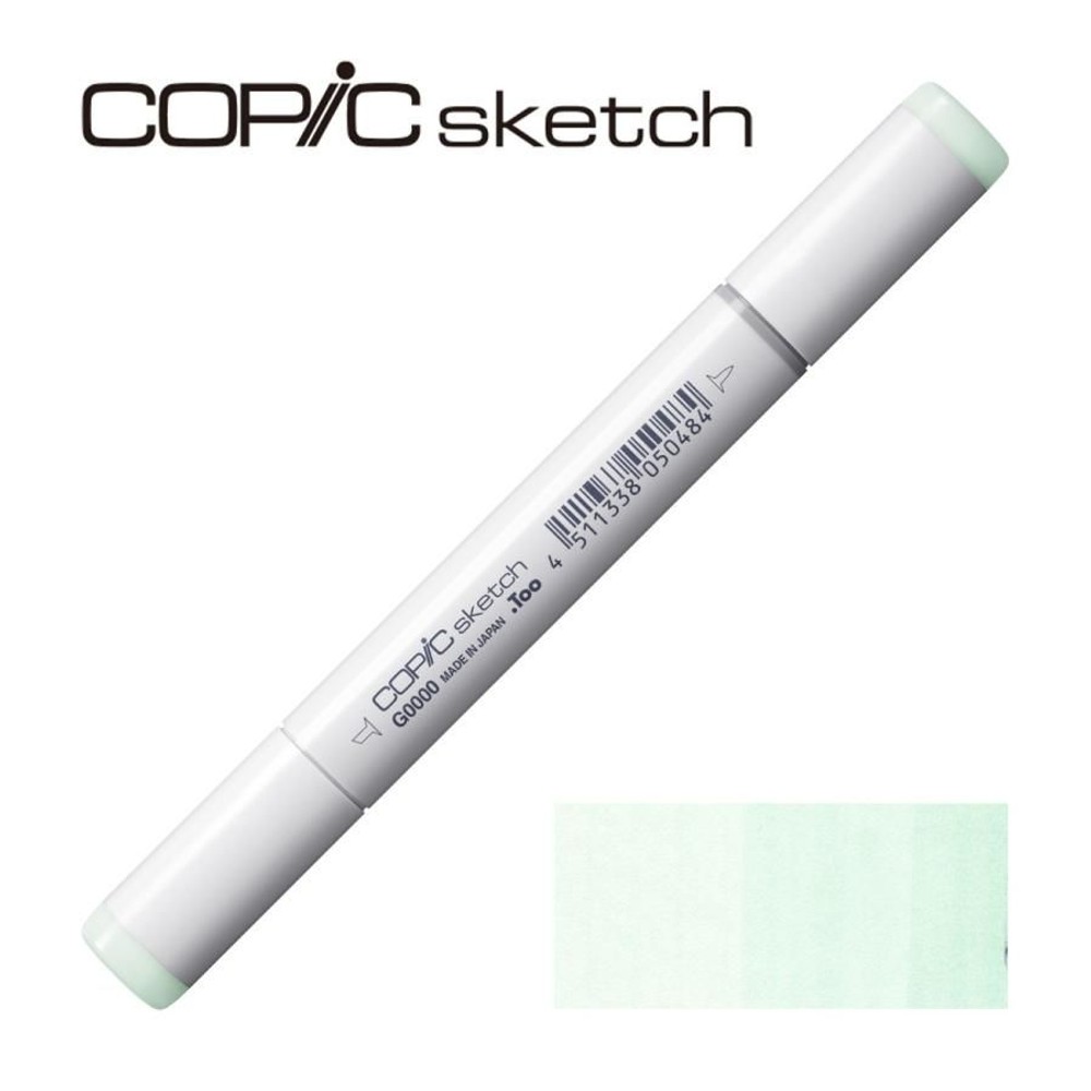 コピックスケッチ G0000 クリスタル・オパール,  G0000 クリスタル・オパー, スケッチ
