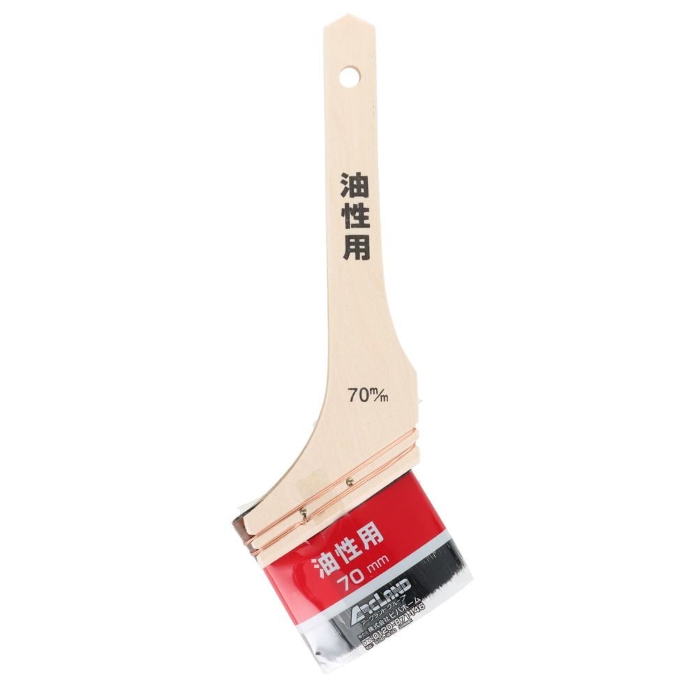 ウィザ WIZ'A 油性用刷毛 ６本組, 黒(30), 30mm