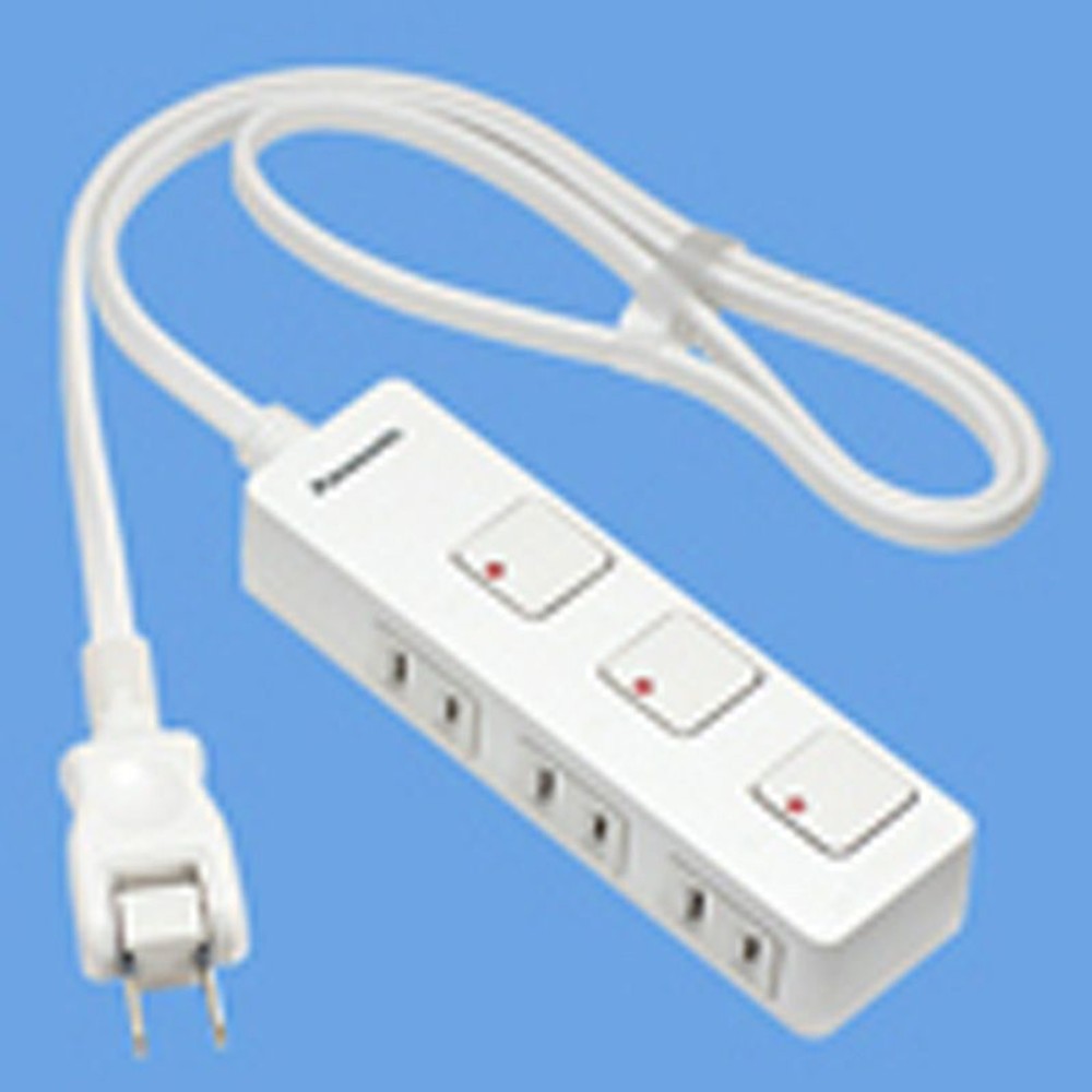 パナソニック　ザ･タップZ　(3コ口), ホワイト（1）, 1.0m