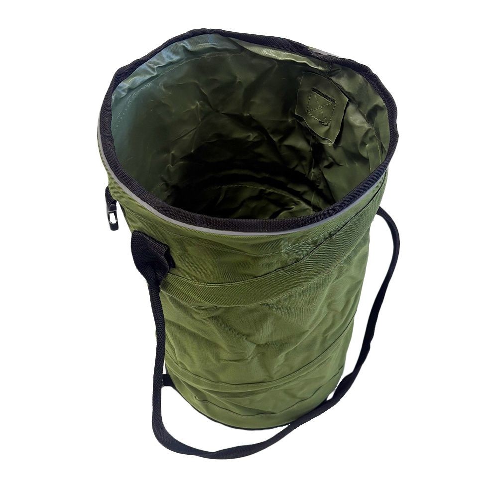 ポップアップバッグ　土のう袋用　直径２７×高さ４５ｃｍ, 緑, 土のう袋用