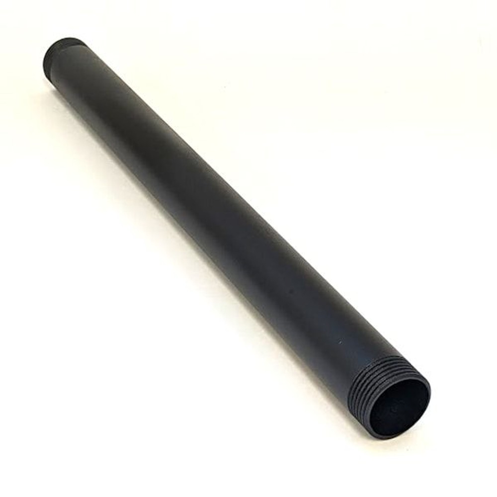 DIYパイプ　黒, ブラック（300）, 300mm