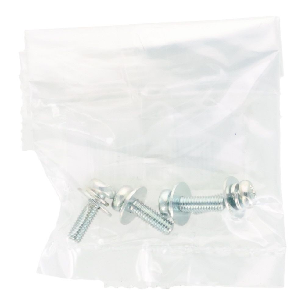 座金組込ネジ　Ｐー３　ユニクロ　Ｍ３&times;１０　４本入, ねじ, M3&times;10