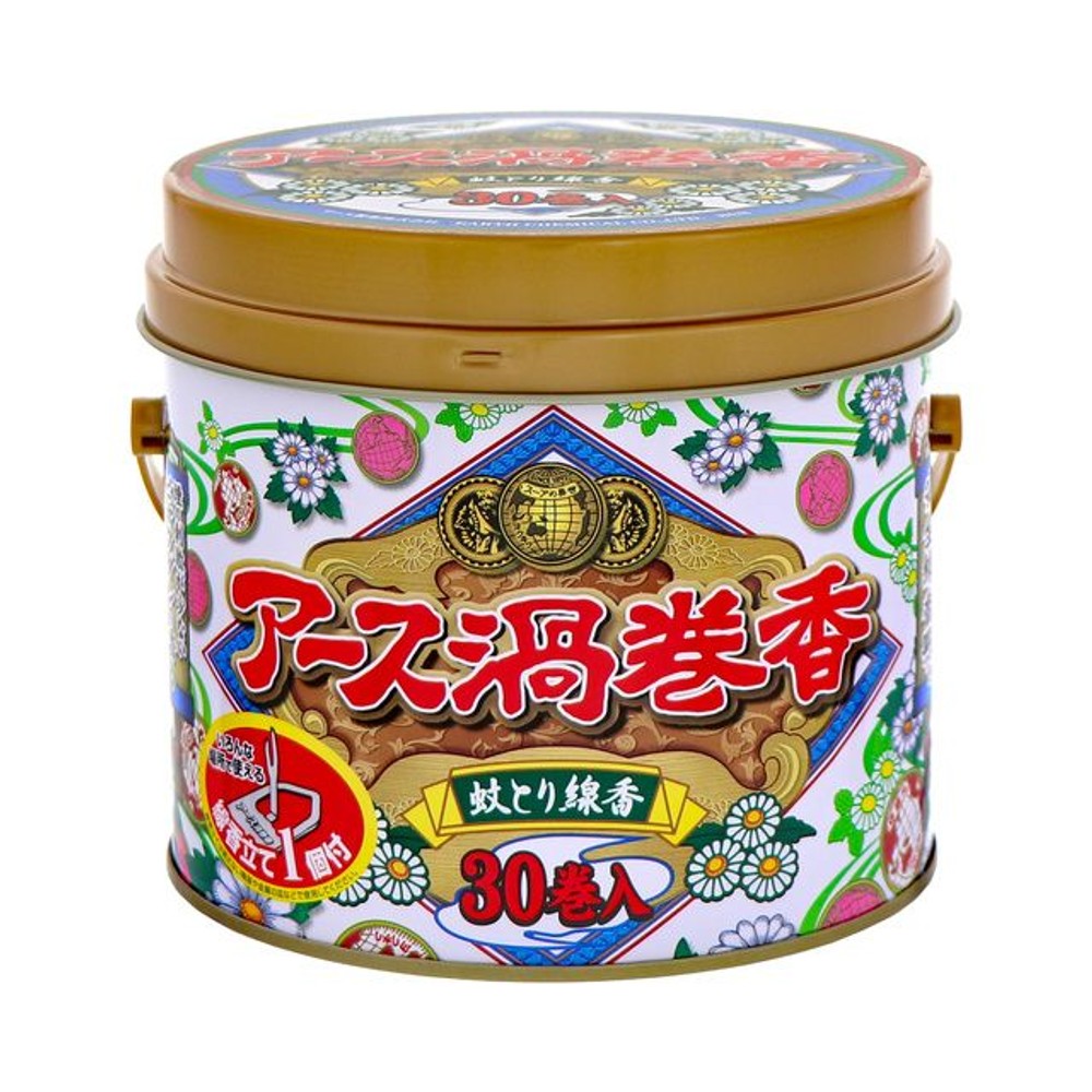 アース　渦巻香　３０巻　缶入, 缶入, 30巻入