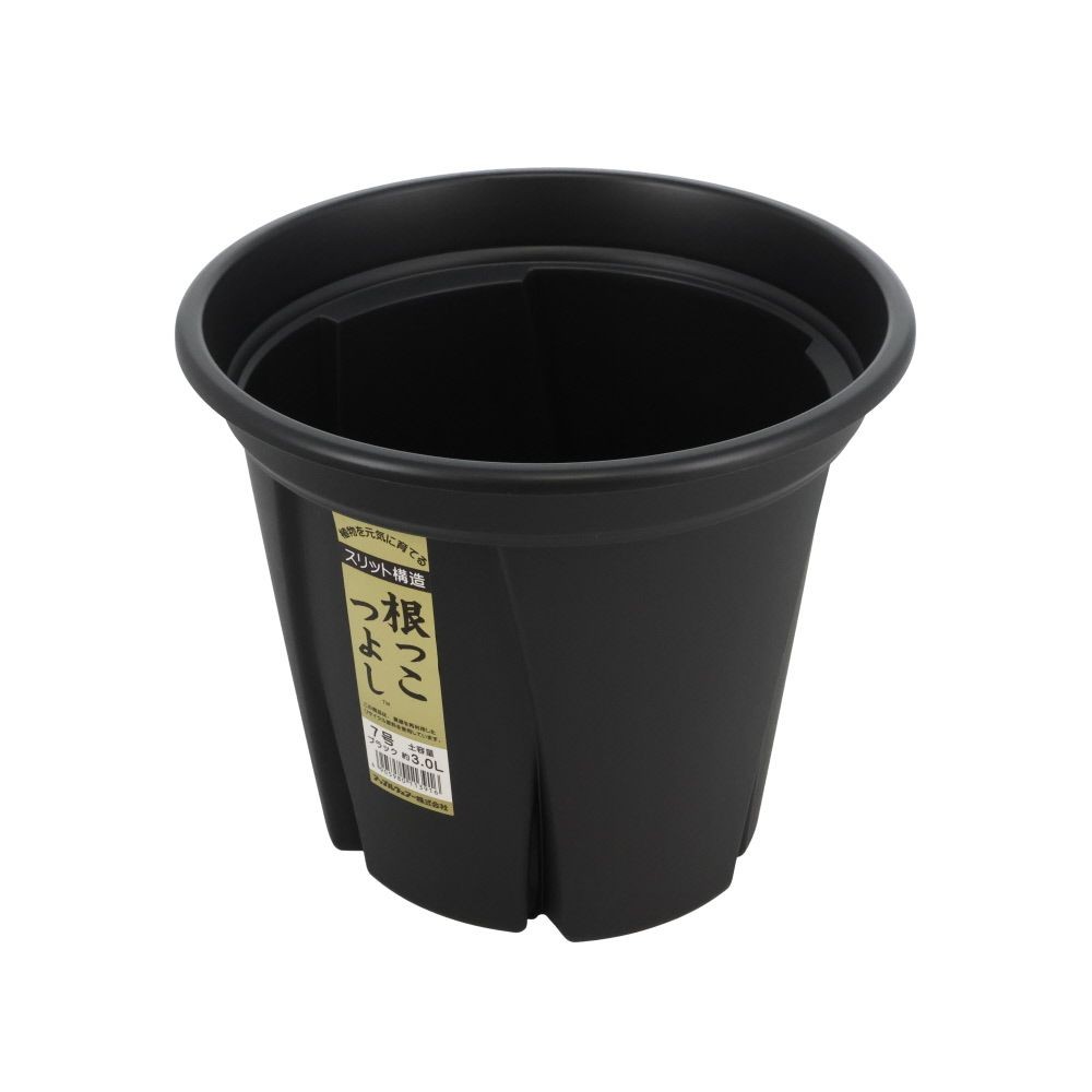 アップルウェアー　根っこつよし, ブラック, 7号