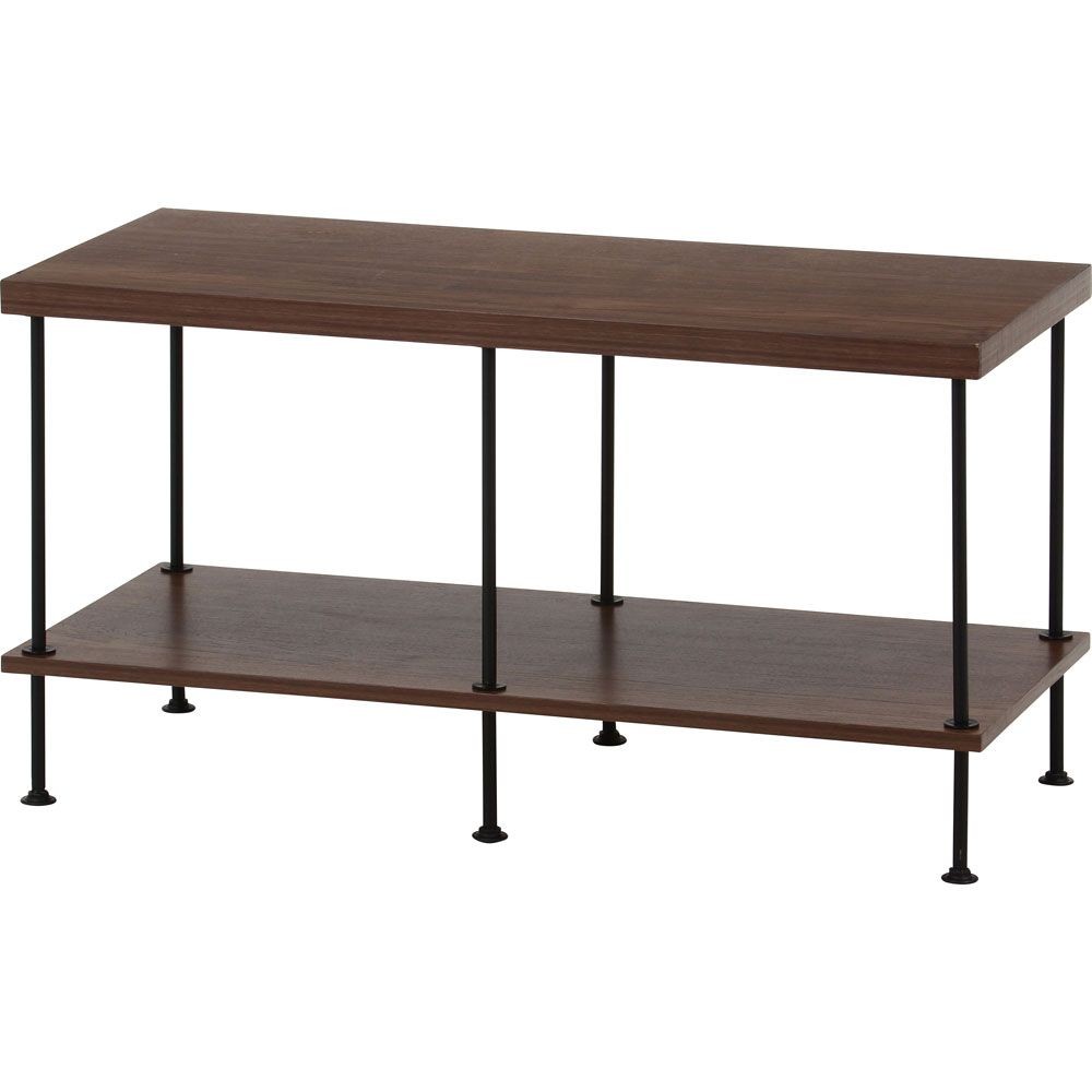 不二貿易 ＥＺＢＯツイストロック　ＴＶ台９０幅　ＭＢＲ【メーカー直送・代引不可】, ブラウン, 幅900mm&times;奥行400mm&times;高さ480mm