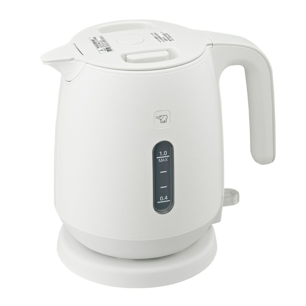 象印 電気ケトル CK-ZA10-WA ホワイト, ホワイト, 1.0L