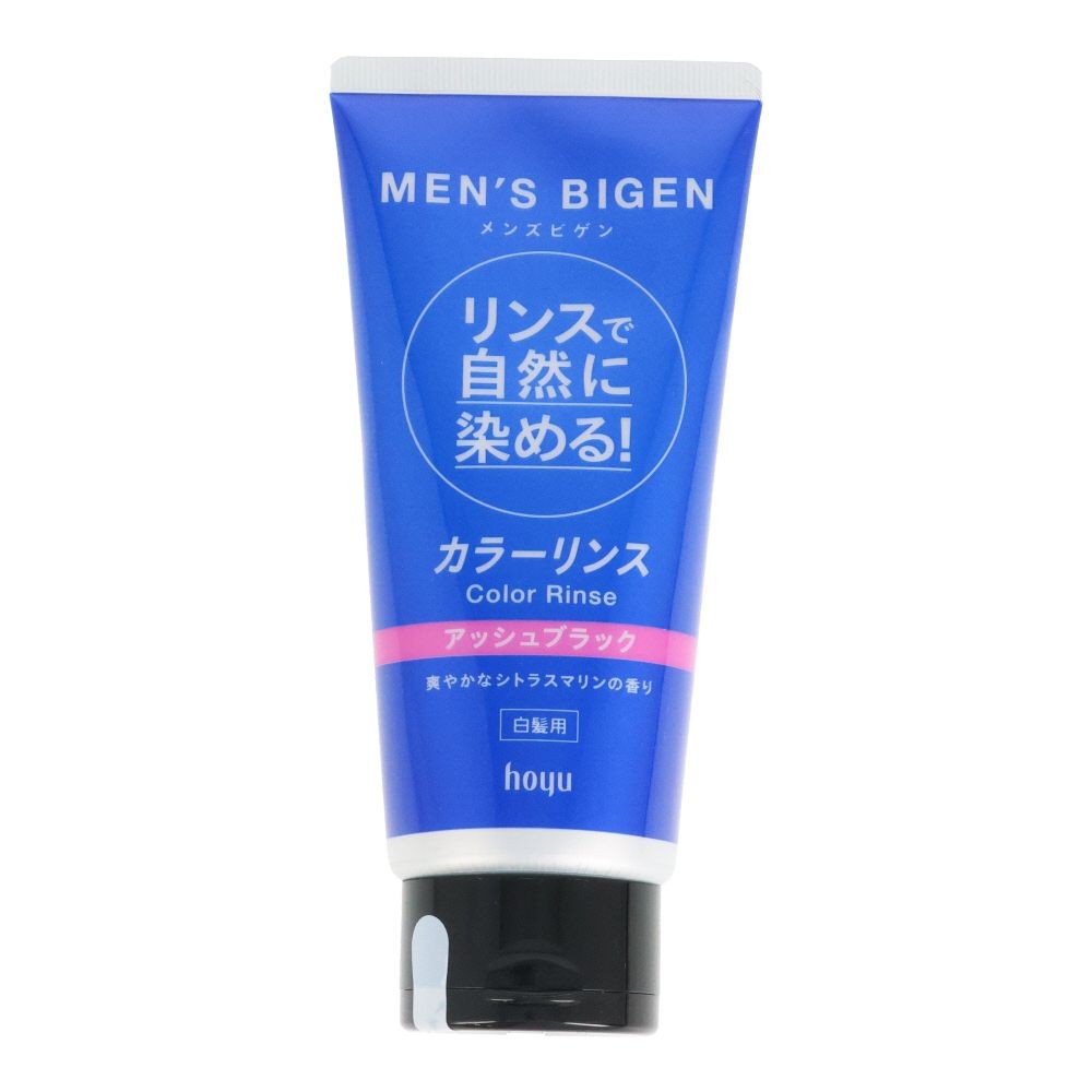 ホーユー　メンズビゲン　カラーリンス　アッシュブラック, アッシュブラック, 160g