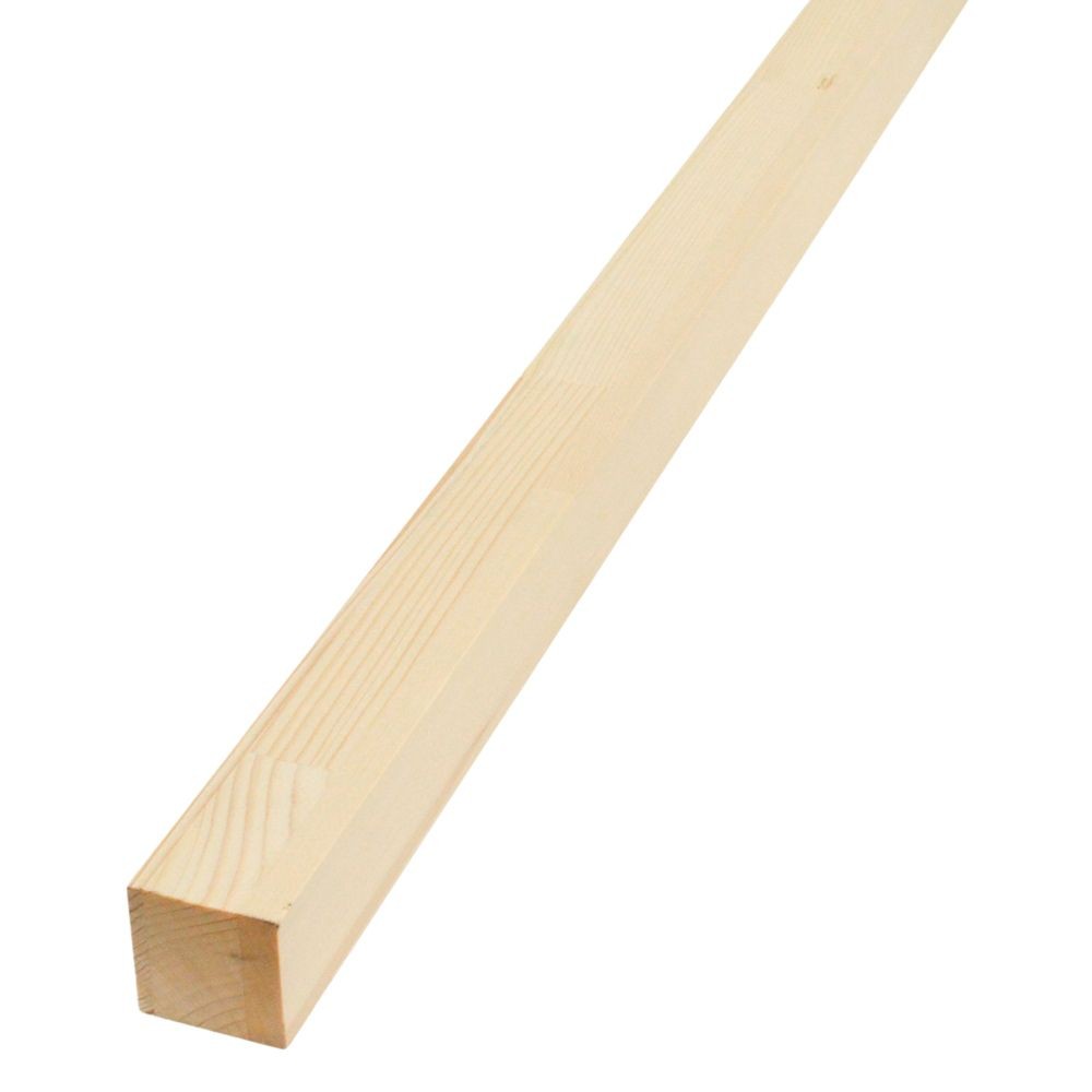 パイン加工材　約長さ１８２０ｍｍ 厚さ４５ｍｍ  幅４５ｍｍ, 厚さ45(45), 45mm