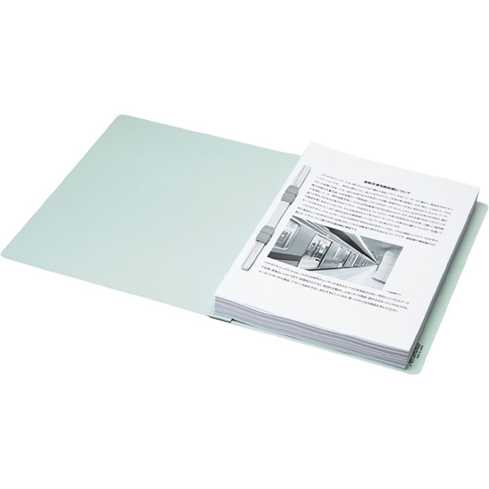 【20冊セット】コクヨ　フラットファイルW樹脂製とじ具 A4縦 25mmとじ 青　フーＷ１０Ｂ【メーカー直送・代引不可】, 青, A4-S