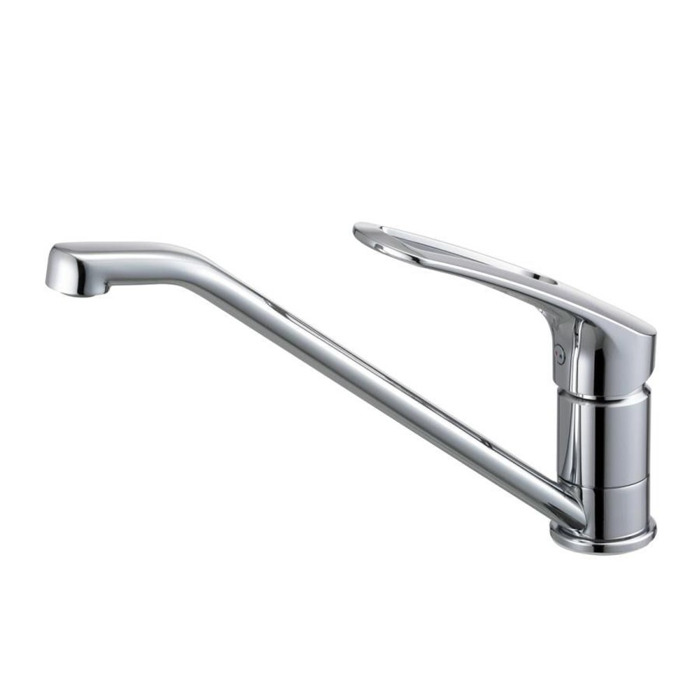 サンエイ SANEI シングルワンホール混合栓 K87111J-13-VH, メッキ, K87111J-13-VH